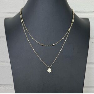 Kendra Scott Clive Multi Strand Gold Necklace